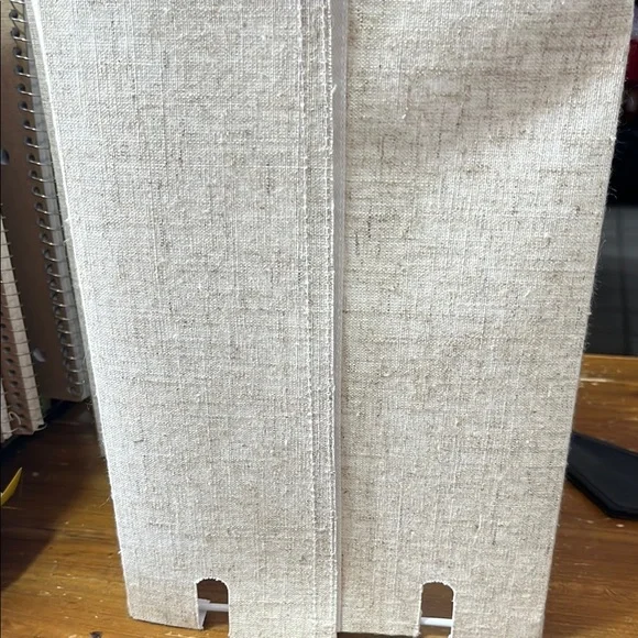 Elegant Cream Fabric Lamp Shade - Picture 5 of 5